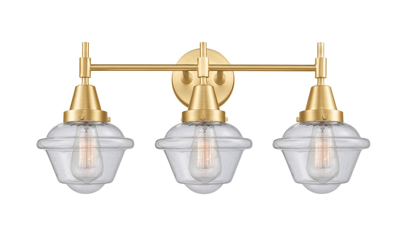 Innovations 447-3W-SG-G534-LED LED Bath Vanity, Satin Gold
