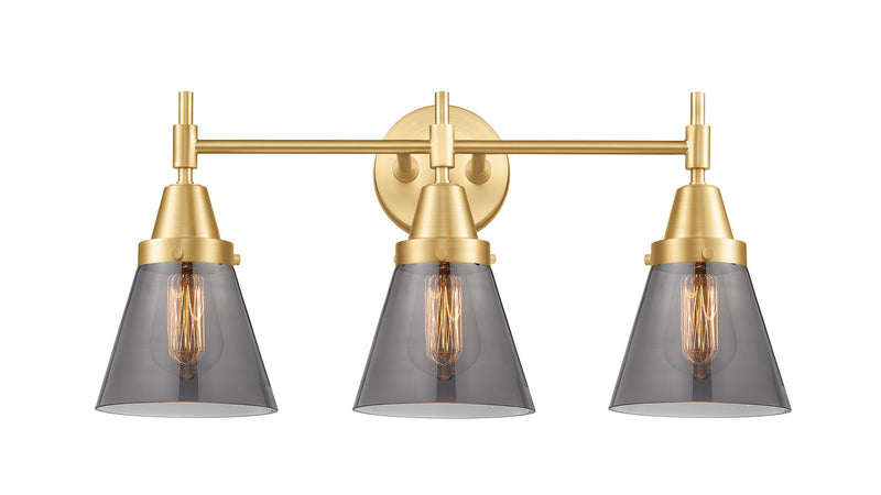 Innovations 447-3W-SG-G63-LED LED Bath Vanity, Satin Gold