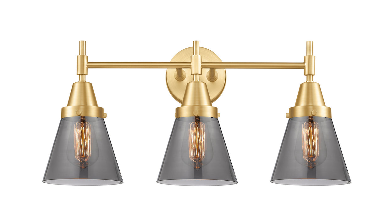 Innovations 447-3W-SG-G63-LED LED Bath Vanity, Satin Gold