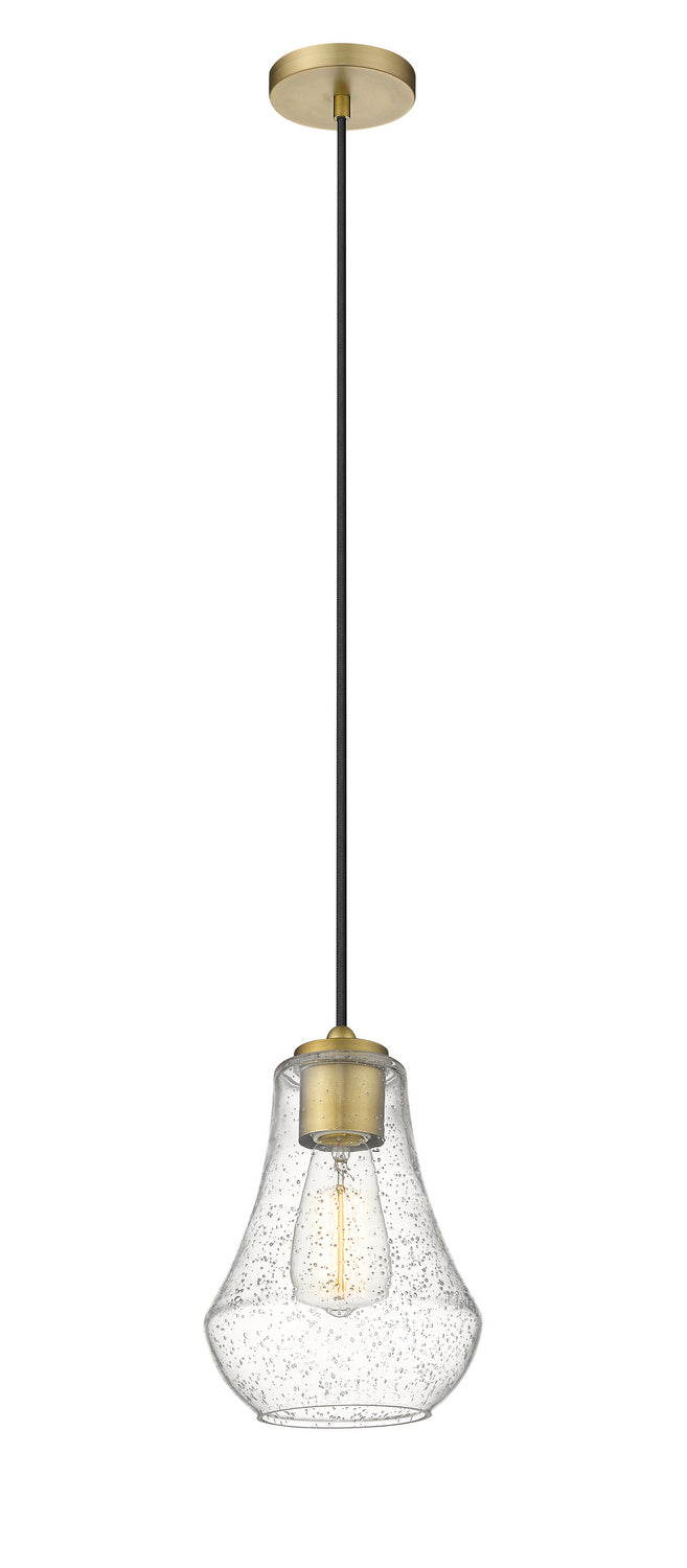Innovations 490-1P-BB-G574-7 One Light Mini Pendant, Brushed Brass