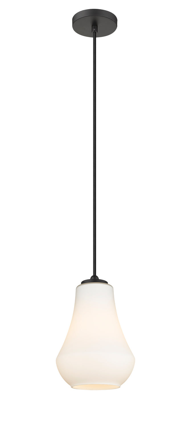 Innovations 490-1P-BK-G571-7-LED LED Mini Pendant, Matte Black
