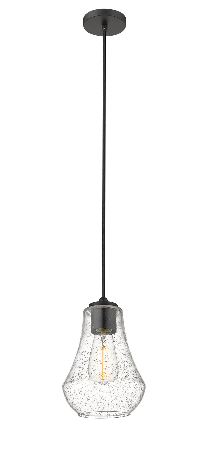Innovations 490-1P-BK-G574-7 One Light Mini Pendant, Matte Black