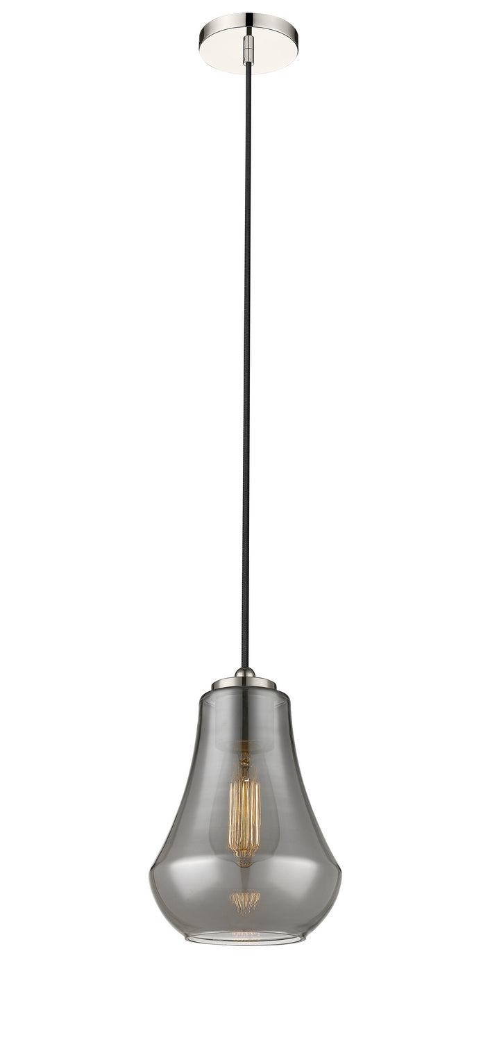 Innovations 490-1P-PN-G573-7 One Light Mini Pendant, Polished Nickel