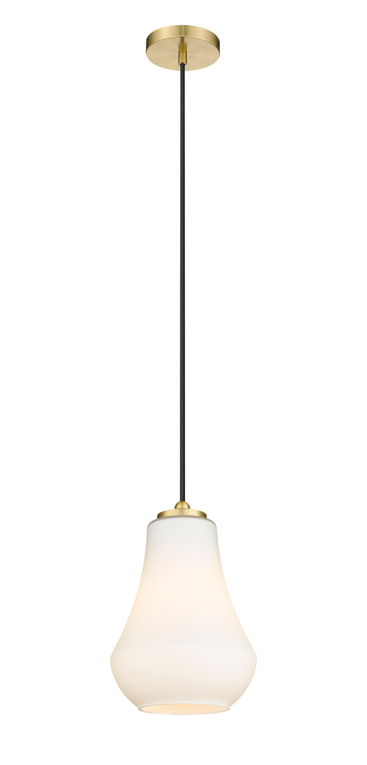 Innovations 490-1P-SG-G571-7 One Light Mini Pendant, Satin Gold