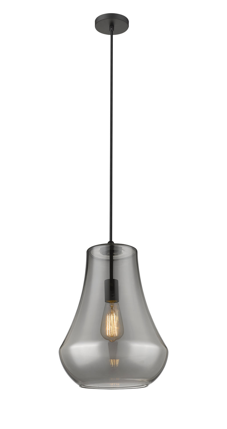 Innovations 491-1P-BK-G573-12-LED LED Mini Pendant, Matte Black