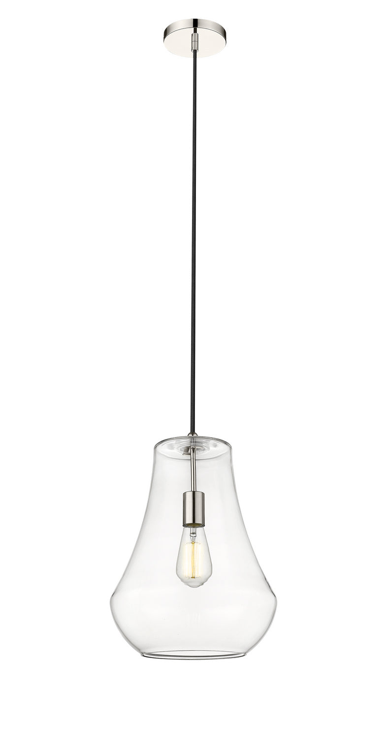 Innovations 491-1P-PN-G572-12 One Light Mini Pendant, Polished Nickel