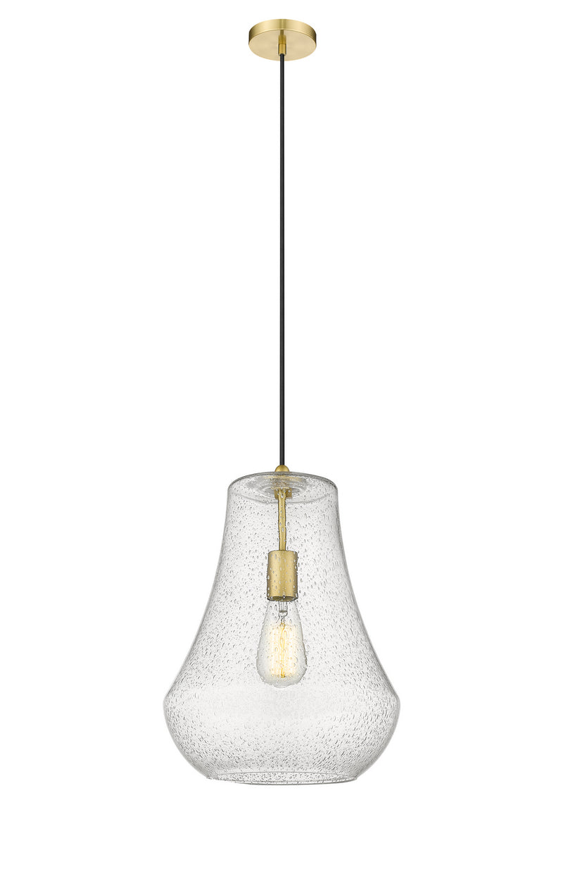 Innovations 491-1P-SG-G574-12 One Light Mini Pendant, Satin Gold