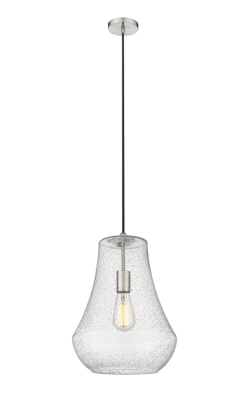 Innovations 491-1P-SN-G574-12 One Light Mini Pendant, Brushed Satin Nickel