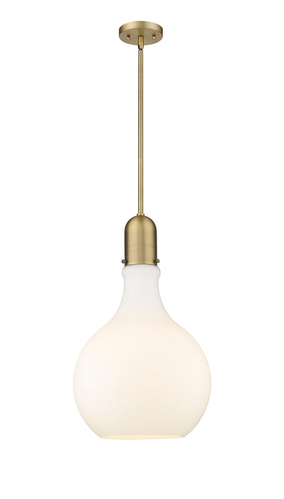 Innovations 492-1S-BB-G581-14 One Light Pendant, Brushed Brass