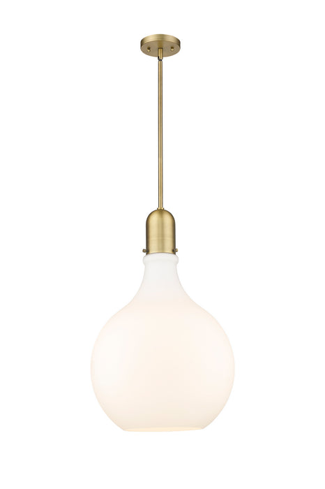 Innovations 492-1S-BB-G581-16 One Light Pendant, Brushed Brass