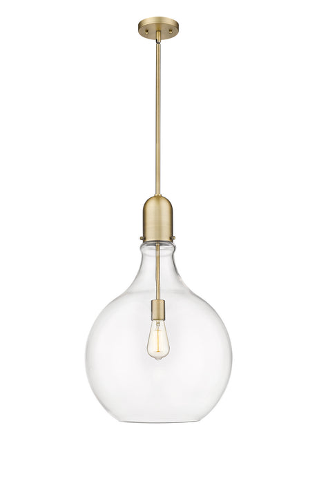 Innovations 492-1S-BB-G582-16 One Light Pendant, Brushed Brass