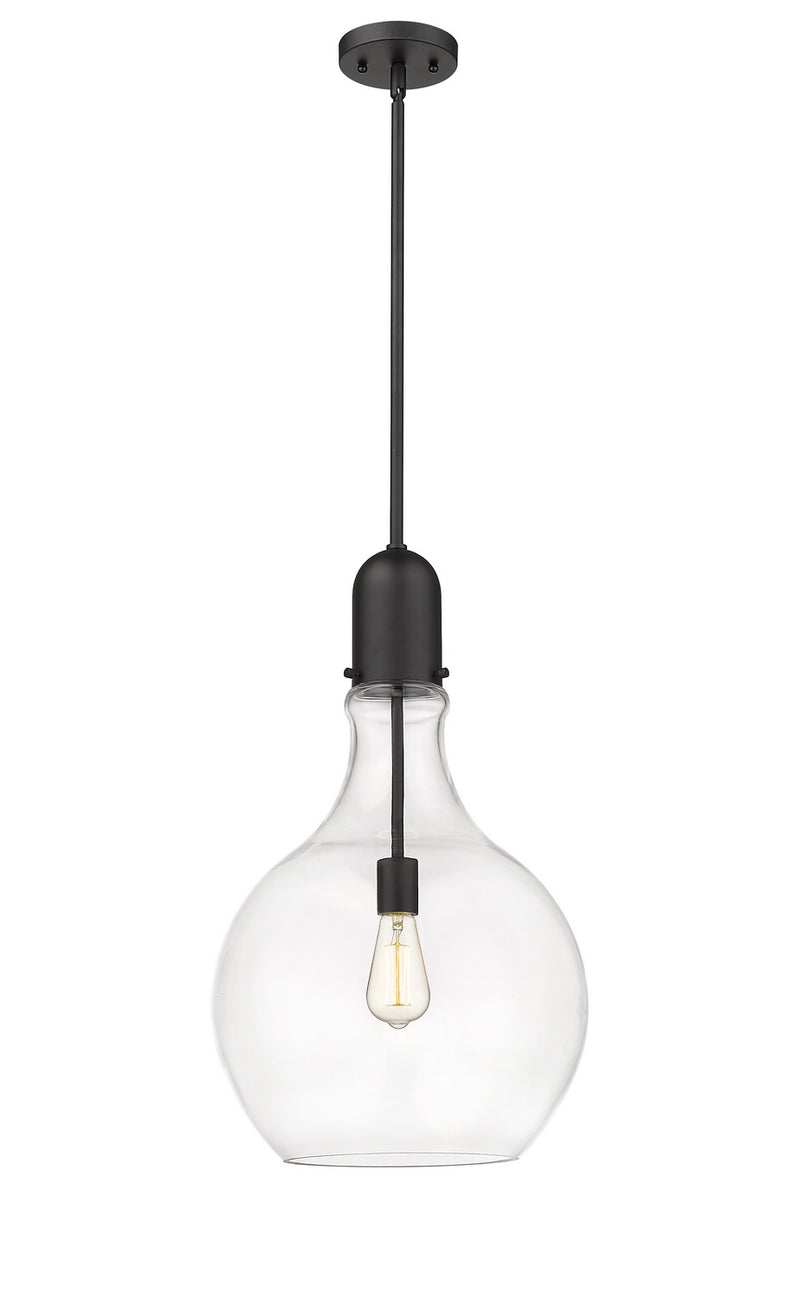 Innovations 492-1S-BK-G582-14-LED LED Pendant, Matte Black