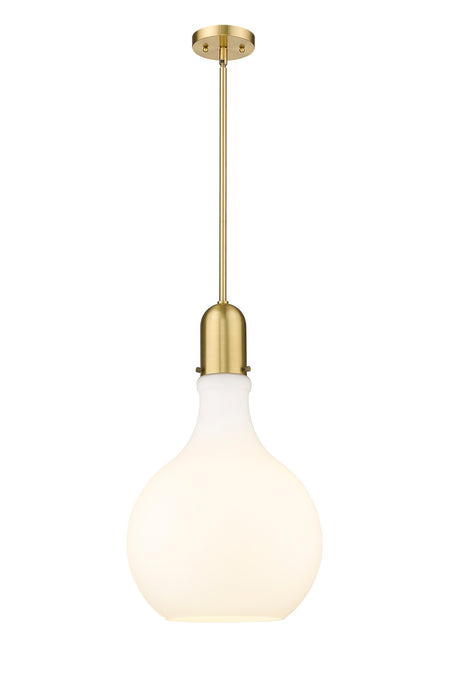 Innovations 492-1S-SG-G581-14 One Light Pendant, Satin Gold