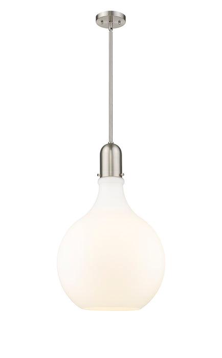 Innovations 492-1S-SN-G581-16 One Light Pendant, Brushed Satin Nickel