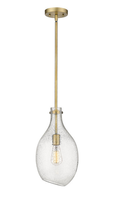 Innovations 493-1S-BB-G554-9-LED LED Mini Pendant, Brushed Brass