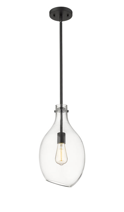 Innovations 493-1S-BK-G552-9-LED LED Mini Pendant, Matte Black