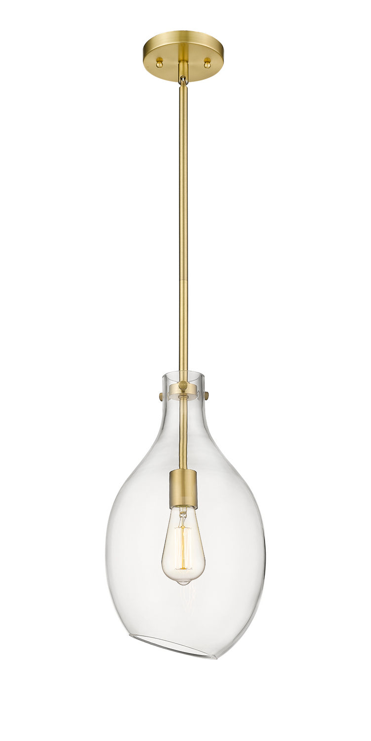 Innovations 493-1S-SG-G552-9-LED LED Mini Pendant, Satin Gold