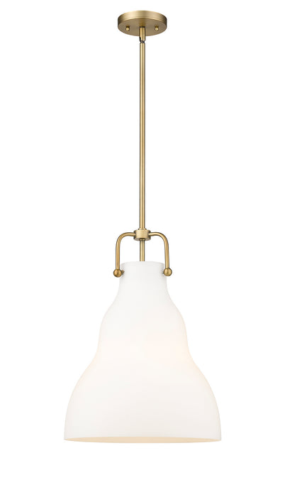 Innovations 494-1S-BB-G591-14 One Light Pendant, Brushed Brass