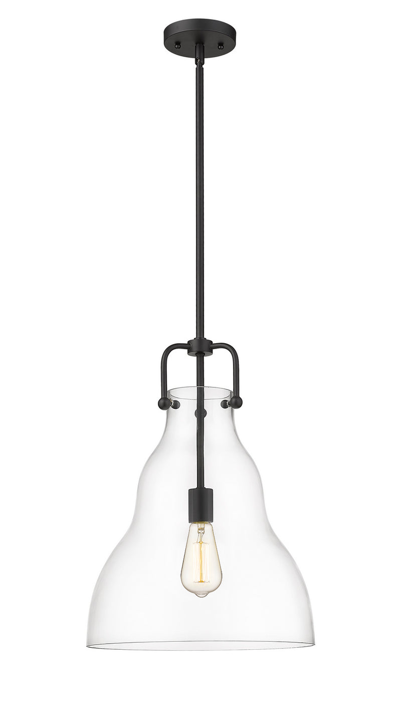 Innovations 494-1S-BK-G592-14-LED LED Pendant, Matte Black