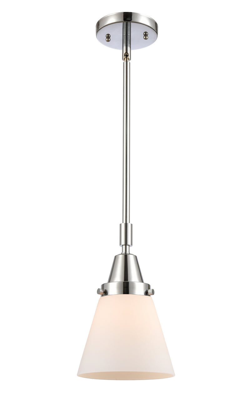 Innovations 447-1S-PC-G61 One Light Mini Pendant, Polished Chrome