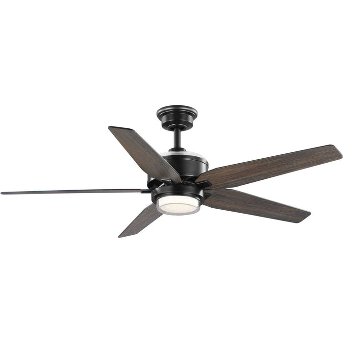 Progress Lighting P250061-31M-30 54" Ceiling Fan, Black