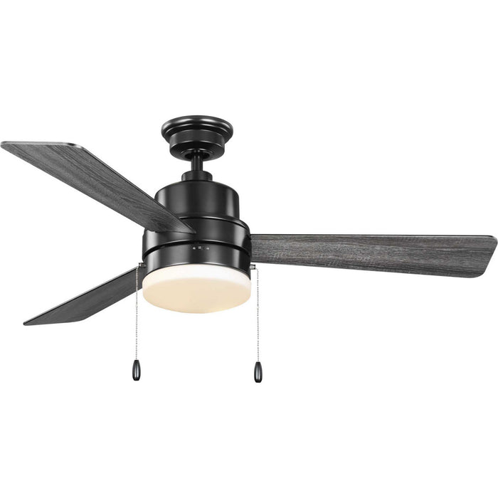 Progress Lighting P250076-31M-WB 52" Ceiling Fan, Matte Black