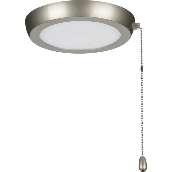 Progress Lighting P260002-152-30 LED Fan Light Kit, Painted Nickel