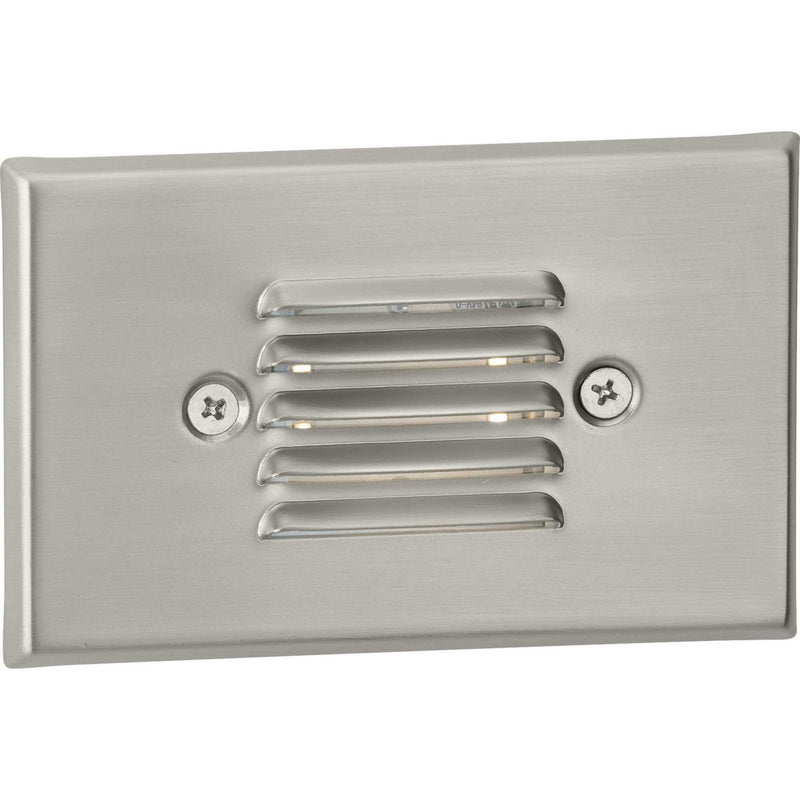 Progress Lighting P660004-009-30 LED Step Light, Brushed Nickel