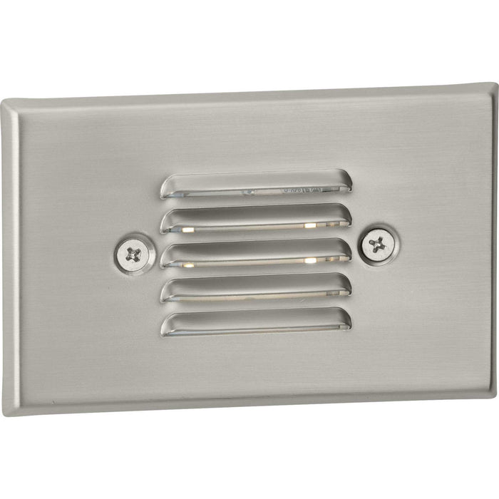 Progress Lighting P660004-009-30 LED Step Light, Brushed Nickel