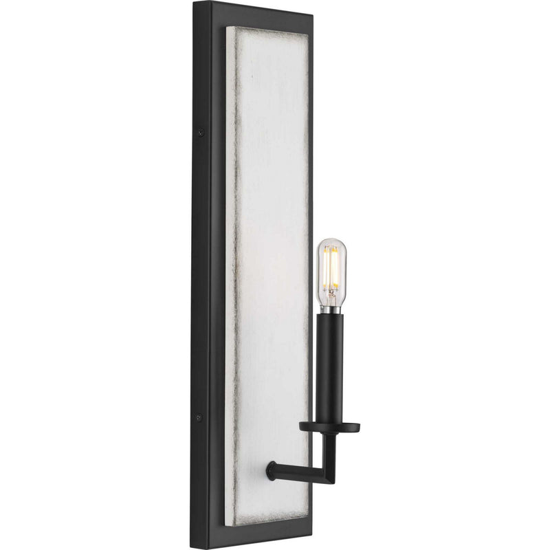 Progress Lighting P710109-31M One Light Wall Bracket, Matte Black
