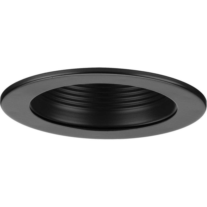 Progress Lighting P804000-020 One Light Step Baffle Trim, Antique Bronze