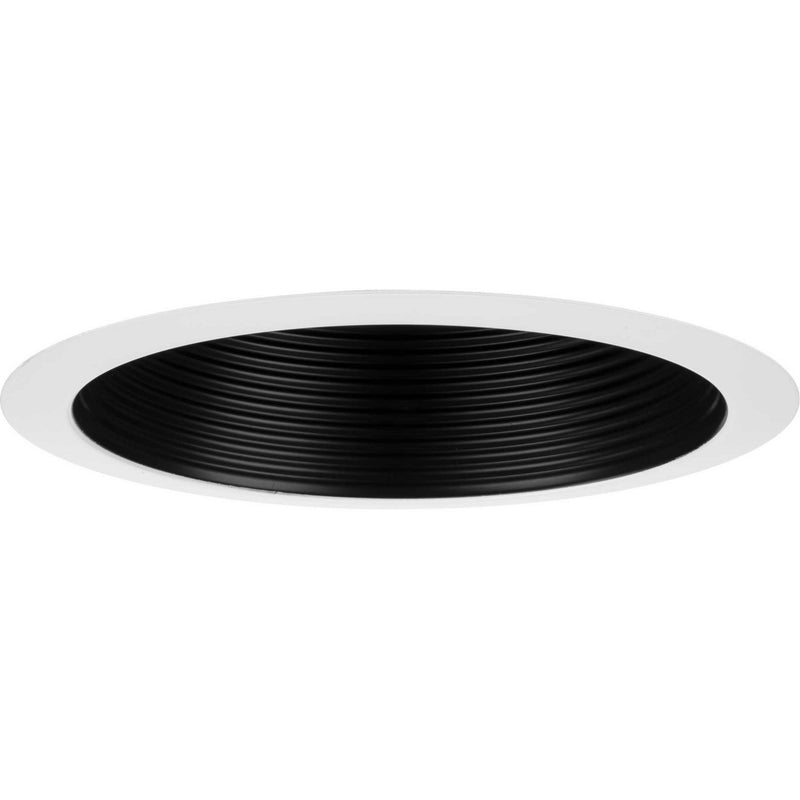 Progress Lighting P806000-031 One Light Baffle Trim, Black