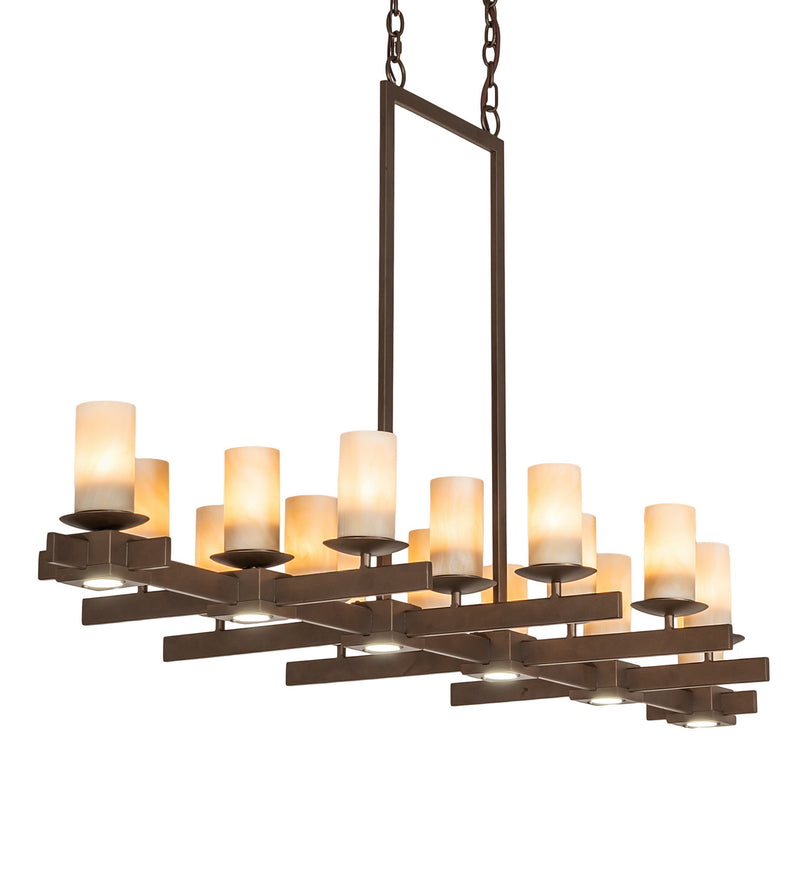 Meyda Tiffany 248047 16 Light Chandelier, Tyler Bronze