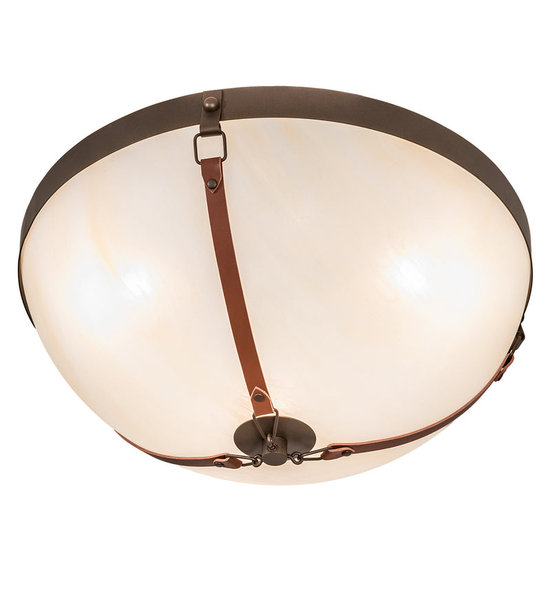 Meyda Tiffany 248547 LED Semi-Flushmount, Tyler Bronze
