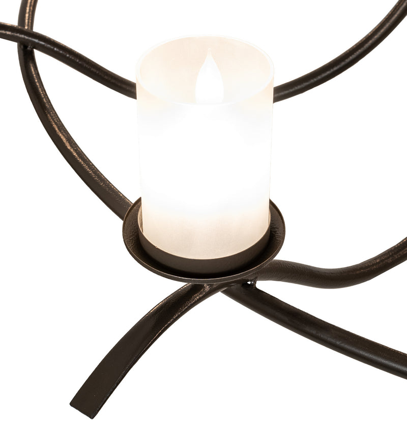 Meyda Tiffany 248630 LED Chandelier, Timeless Bronze Vein
