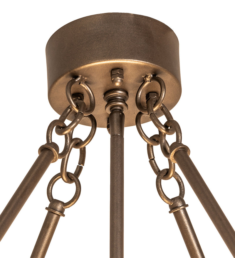 Meyda Tiffany 249940 16 Light Pendant, Tyler Bronze