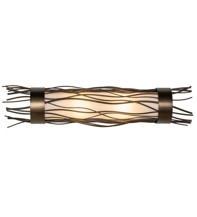 Meyda Tiffany 250560 Two Light Vanity, Antique Copper