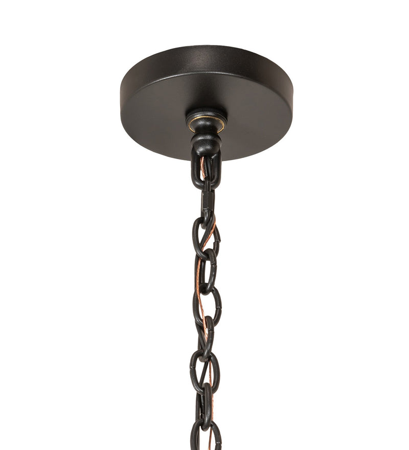 Meyda Tiffany 251053 20 Light Chandelier, Textured Black