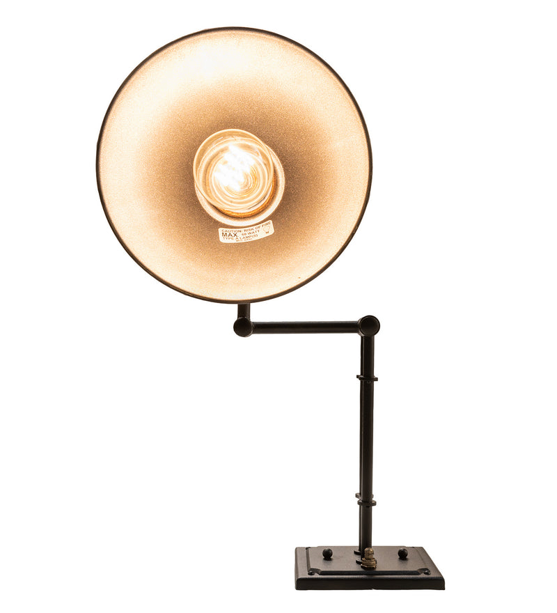 Meyda Tiffany 251126 One Light Wall Sconce, Textured Black & Pewter