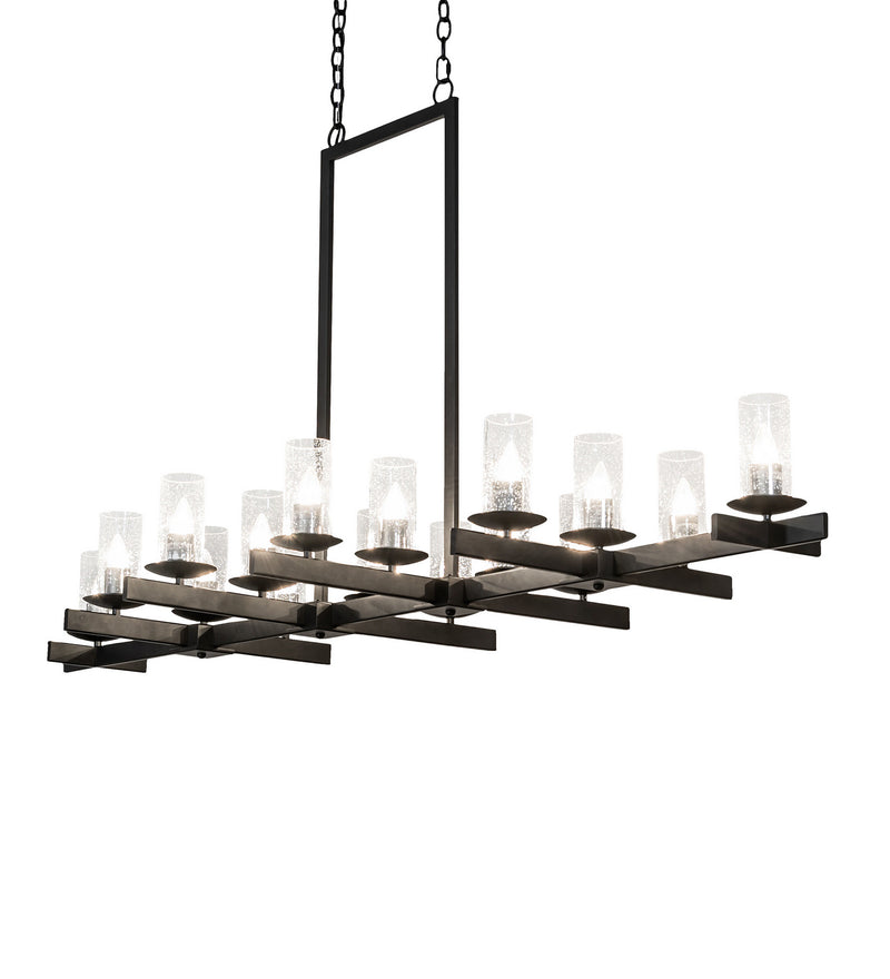 Meyda Tiffany 251527 16 Light Chandelier, Solar Black