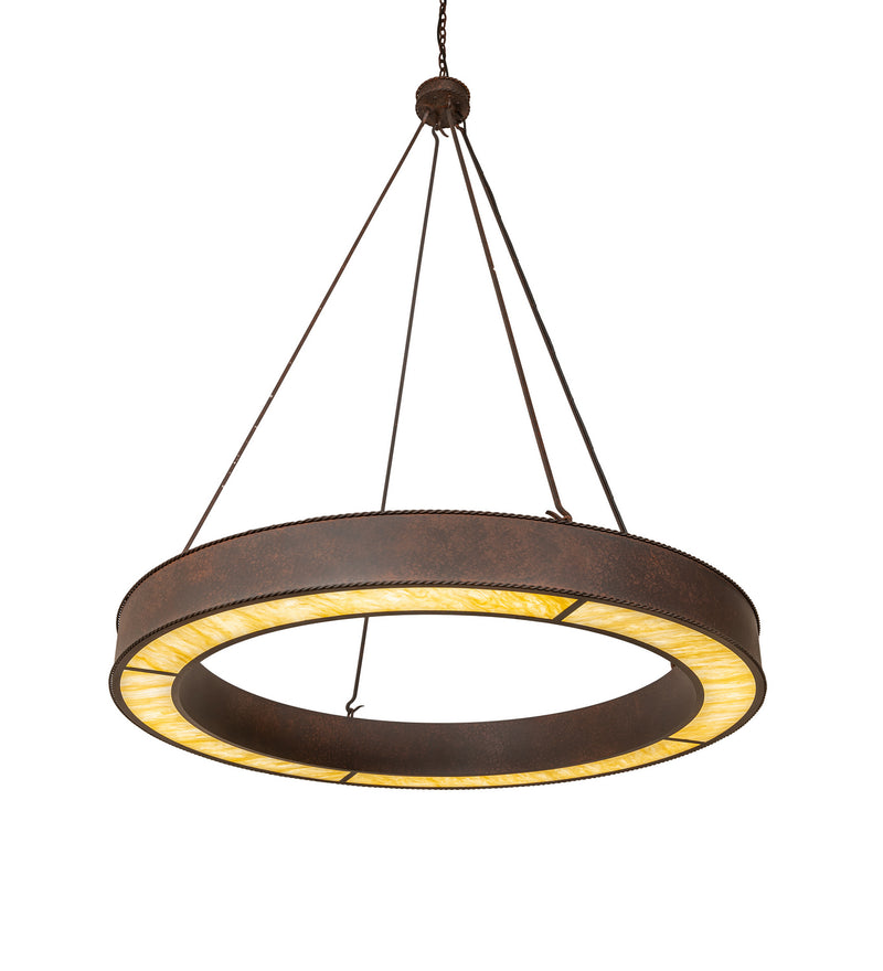 Meyda Tiffany 251995 LED Chandelier, Rusty Nail
