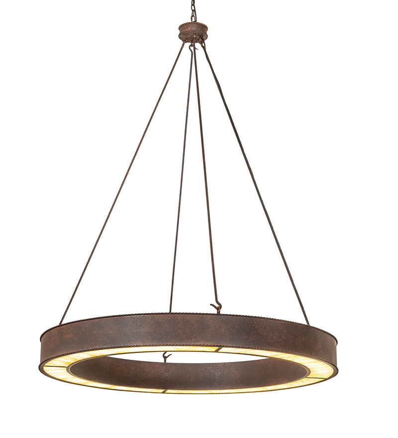 Meyda Tiffany 251995 LED Chandelier, Rusty Nail