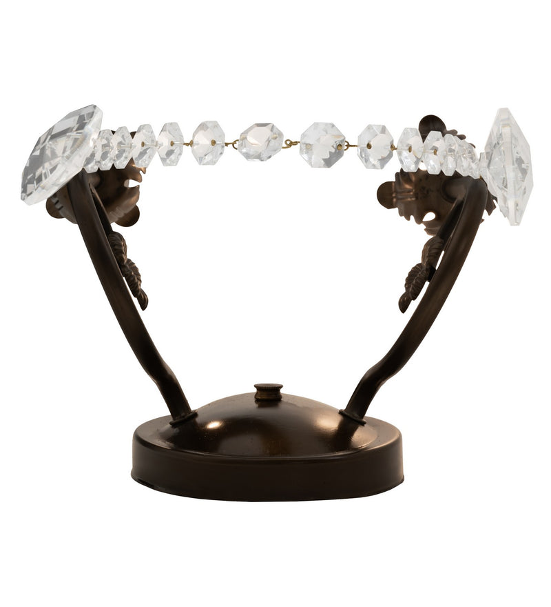 Meyda Tiffany 252340 Two Light Wall Sconce, Antique Copper