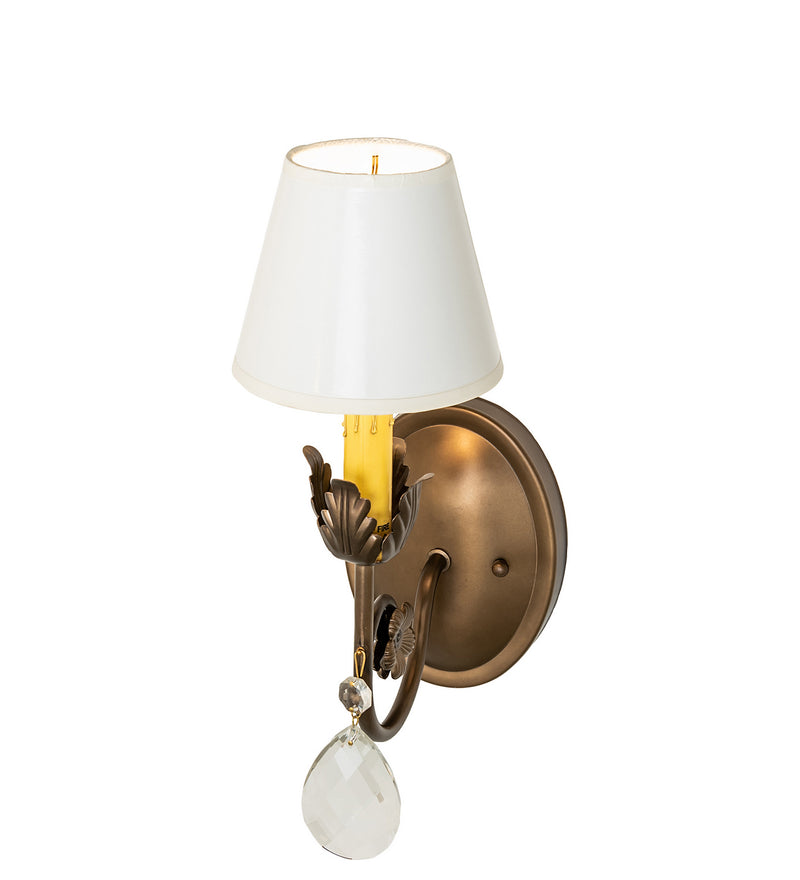 Meyda Tiffany 252345 One Light Wall Sconce, Antique Copper