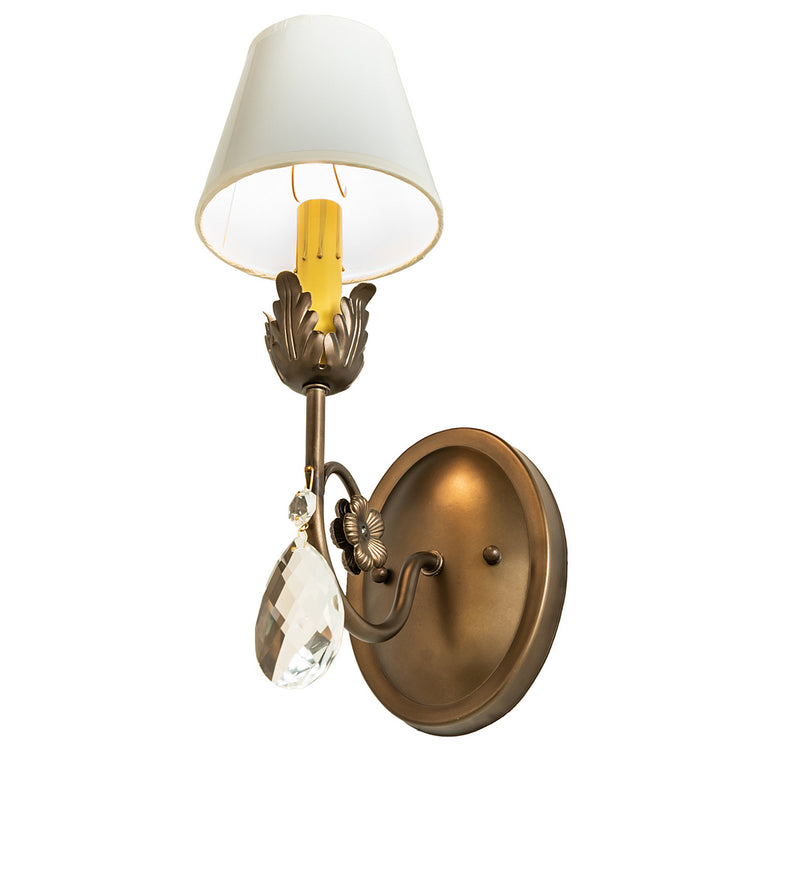 Meyda Tiffany 252345 One Light Wall Sconce, Antique Copper