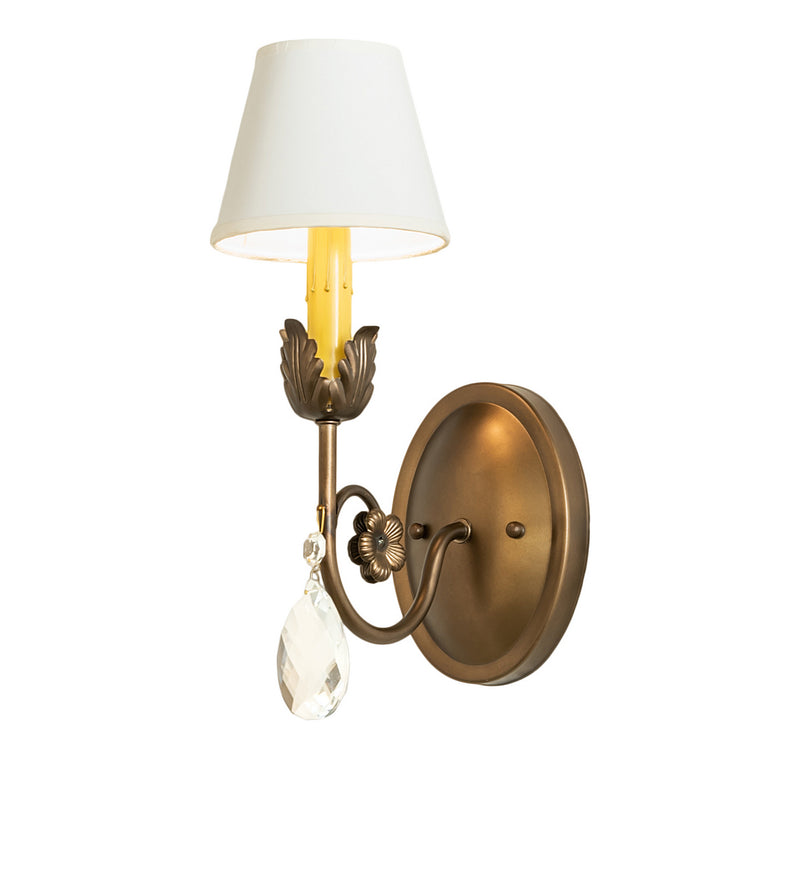 Meyda Tiffany 252345 One Light Wall Sconce, Antique Copper