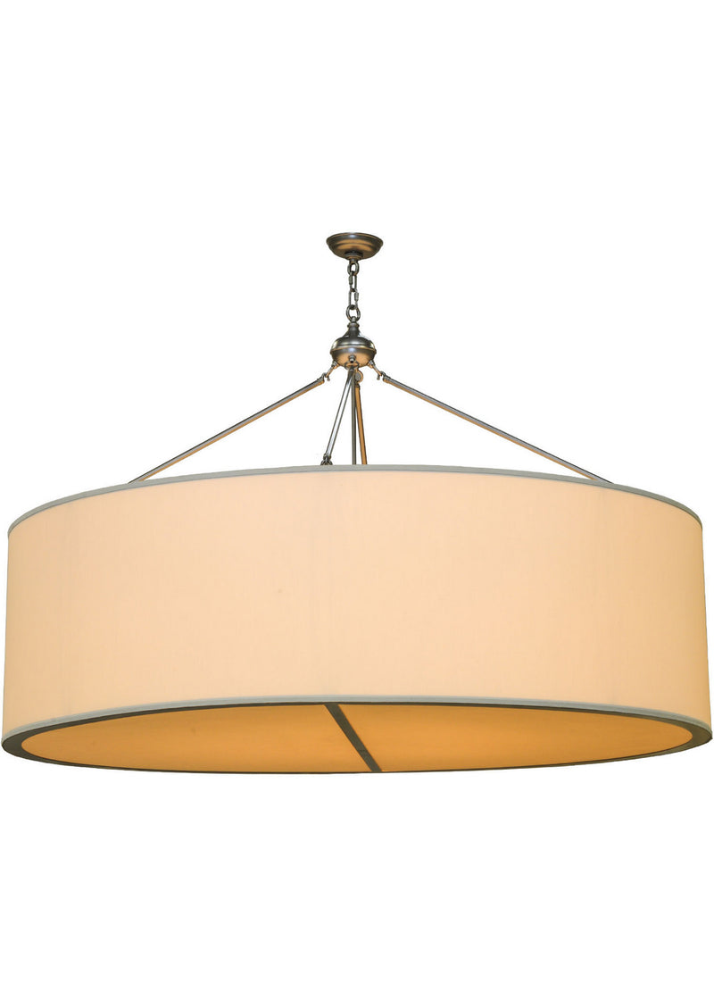 Meyda Tiffany 255114 Eight Light Pendant, Nickel