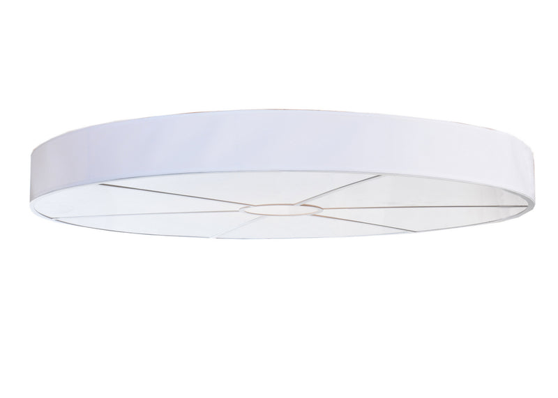 Meyda Tiffany 255179 12 Light Flushmount, Matte White