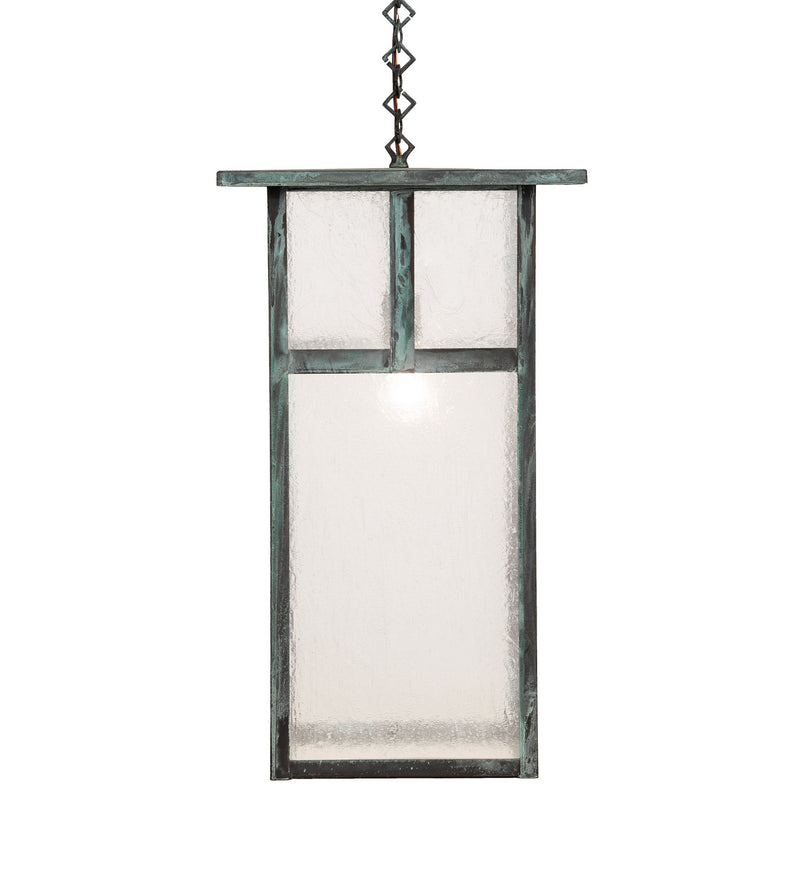 Meyda Tiffany 255711 One Light Pendant, Verdigris