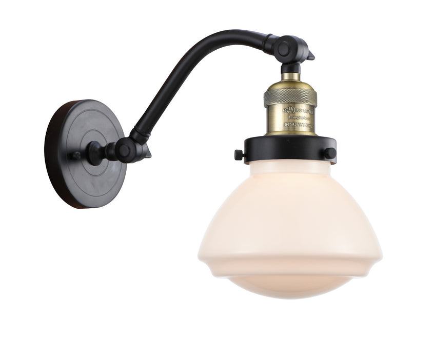 Innovations 515-1W-BAB-G321-LED LED Wall Sconce, Black Antique Brass